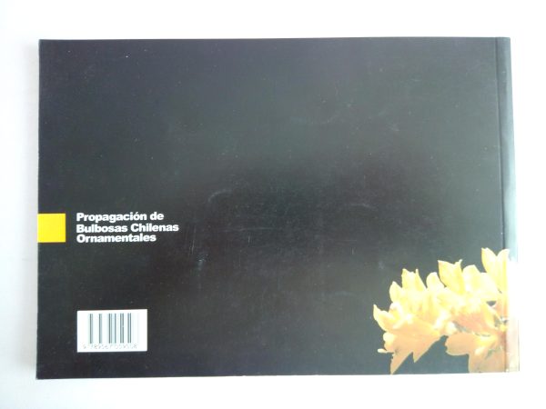 Propagación de Bulbosas Chilenas Ornamentales, libros de bulbos, venta libros especies chilenas, libros naturaleza Chile, librería online